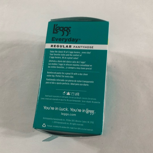 leggs everyday pantyhose 4 pairs extra value sheer toe suntan.size B(M) - Picture 2 of 4